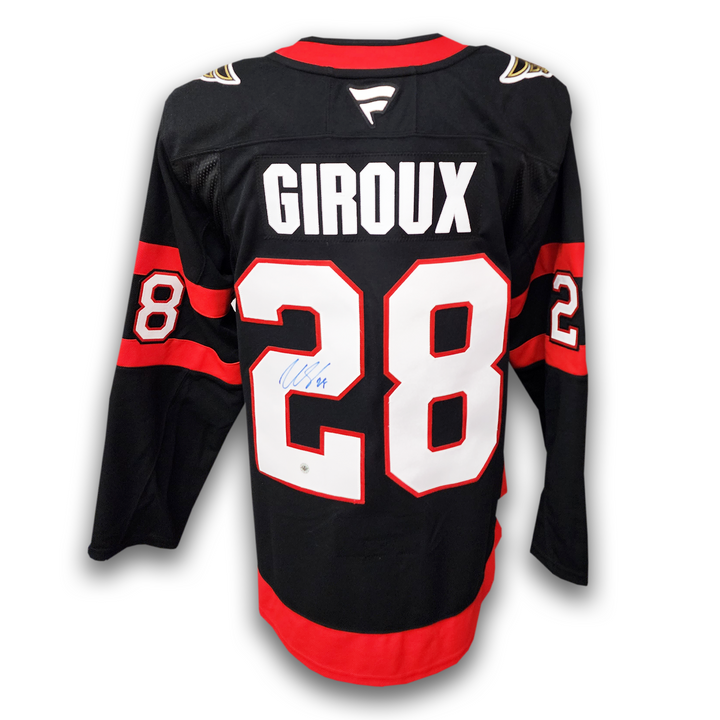 Claude Giroux Autographed Ottawa Senators Home Fanatics Premium Jersey