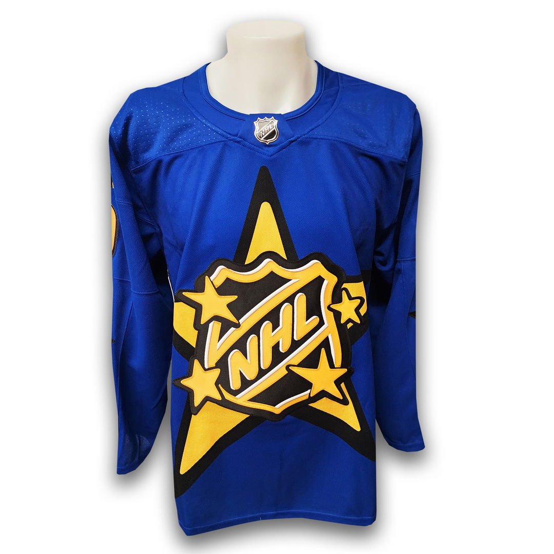 Clayton Keller Autographed 2024 NHL All Star Blue Adidas Jersey