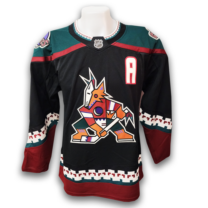 Clayton Keller Autographed Arizona Coyotes Fanatics Premium Jersey