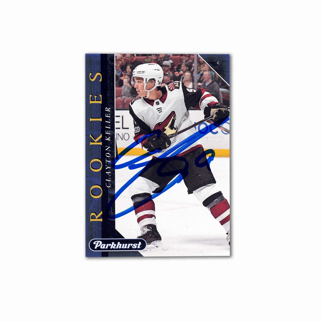 2017-18 UD Parkhurst Rookies Blue 