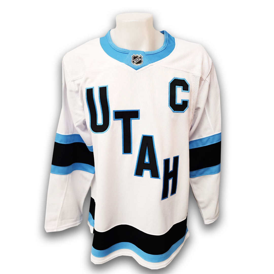 Clayton Keller Autographed Utah Hockey Club Away Fanatics Premium Jersey