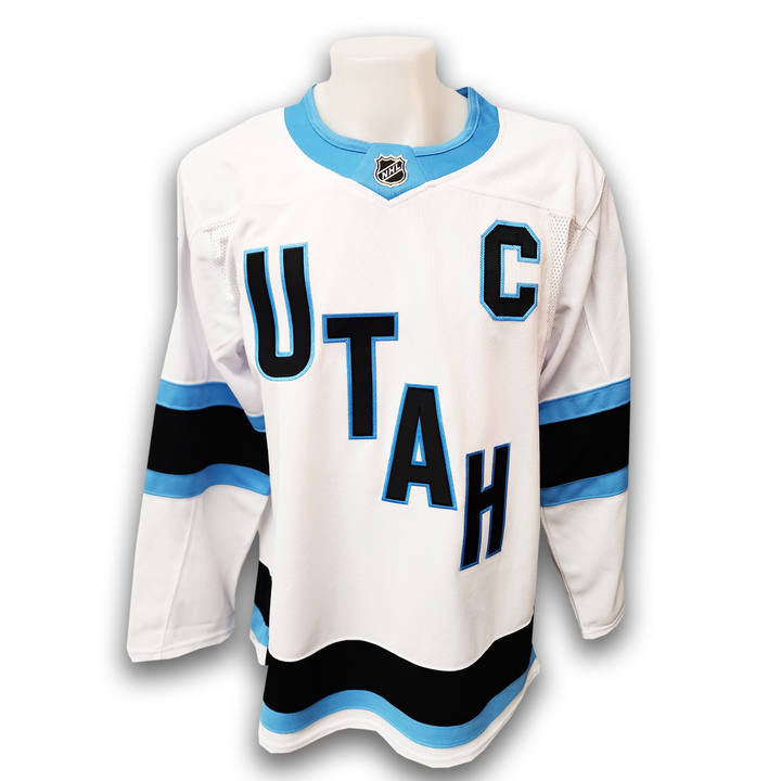 Clayton Keller Autographed Utah Hockey Club Away Fanatics Premium Jersey