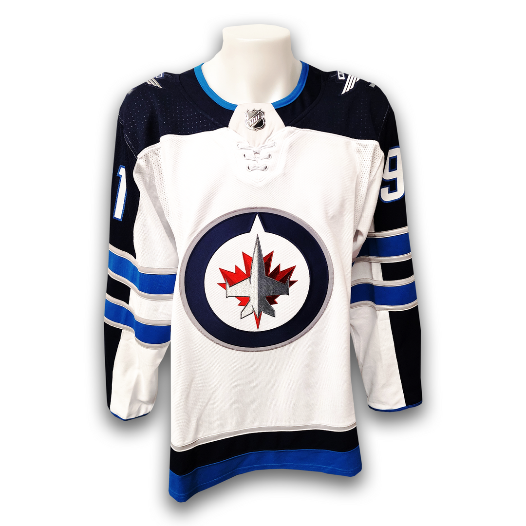 Cole Perfetti Autographed Winnipeg Jets Away Adidas Jersey