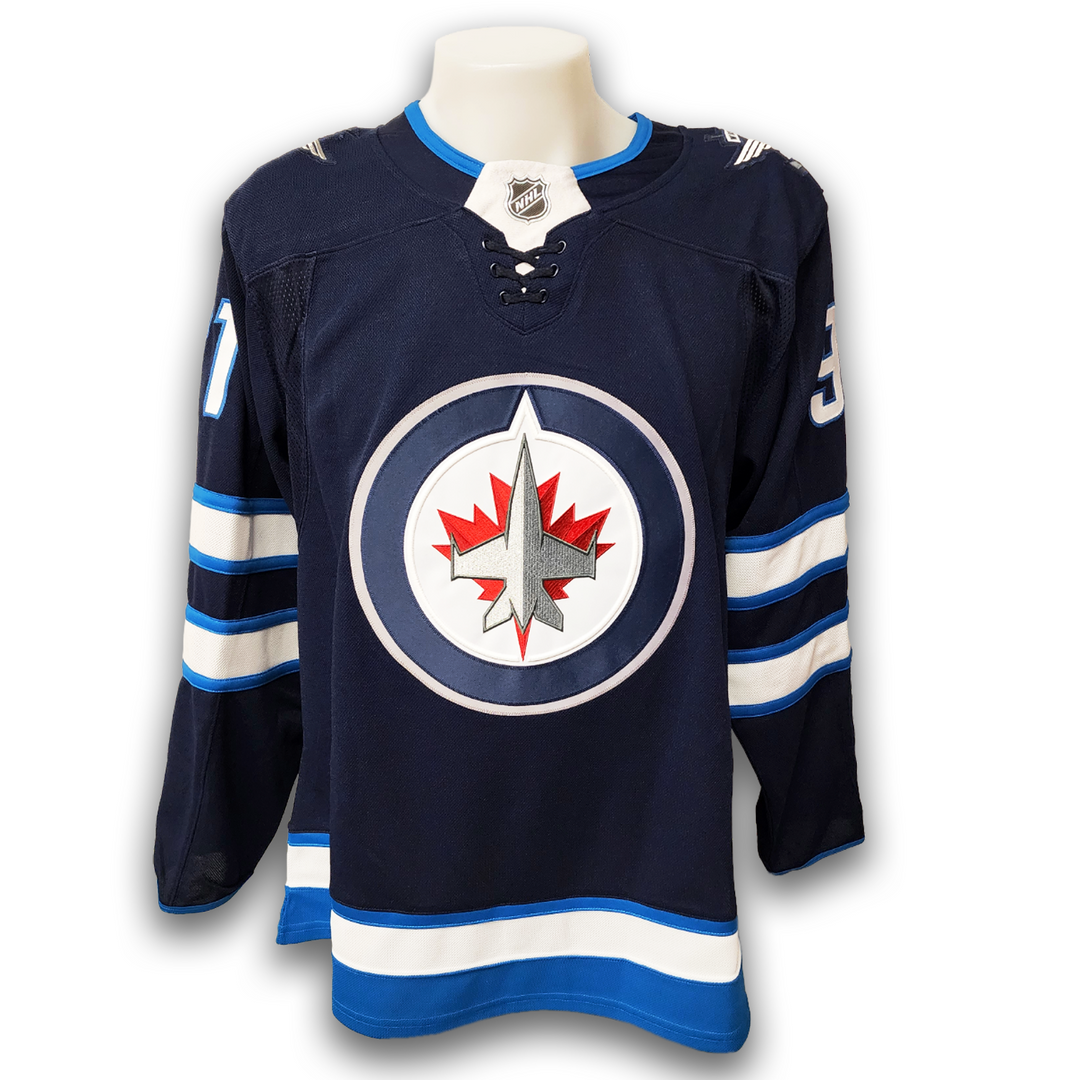 Cole Perfetti Autographed Winnipeg Jets Home Fanatics Premium Jersey