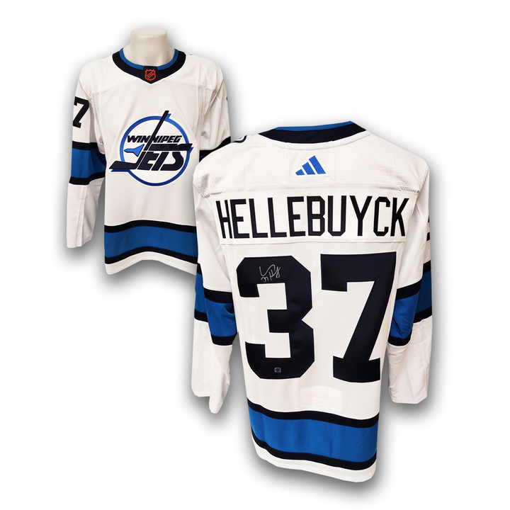 Connor Hellebuyck Winnipeg Jets Reverse Retro 2.0 Adidas Jersey