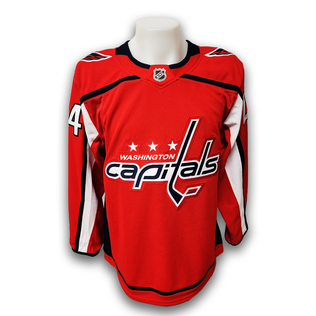 Connor McMichael Autographed Washington Capitals Home Fanatics Premium Jersey