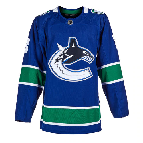 Conor Garland Vancouver Canucks Autographed Adidas Jersey