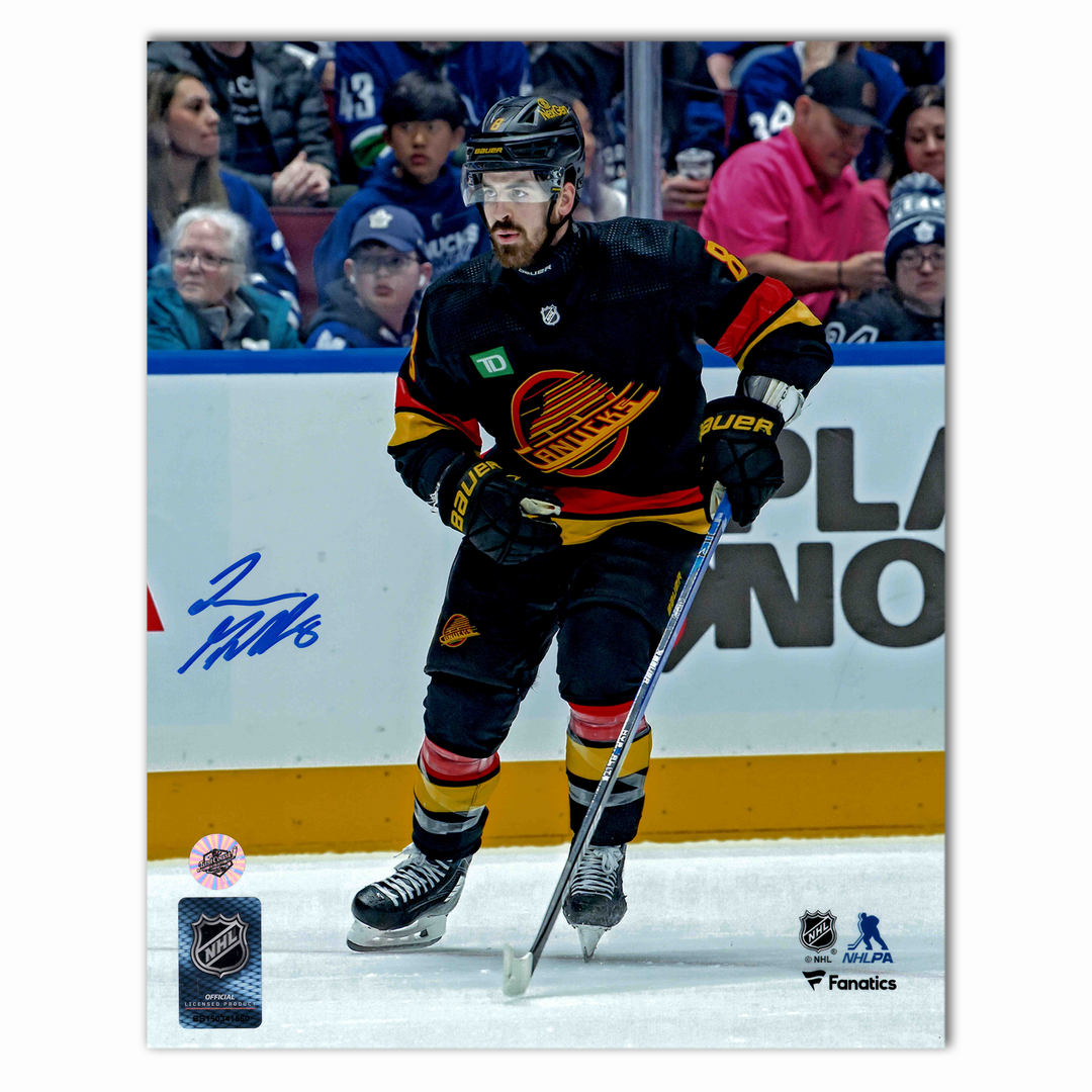 Conor Garland Autographed Vancouver Canucks Alternate 8x10 Photo