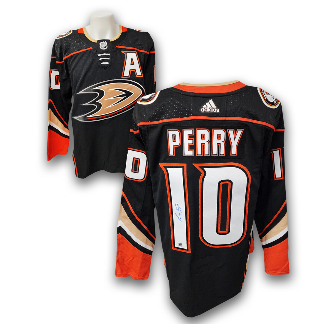 Corey Perry Autographed Anaheim Ducks Adidas Jersey