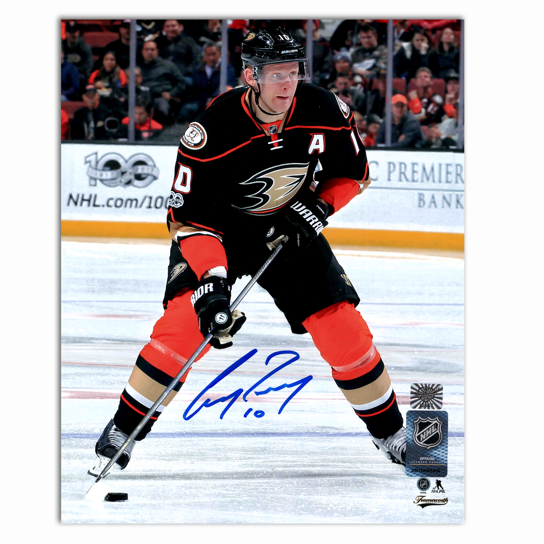 Corey Perry Autographed Anaheim Ducks Home 8x10 Photo