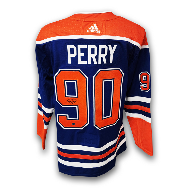 Corey Perry Autographed Edmonton Oilers Home Adidas Jersey