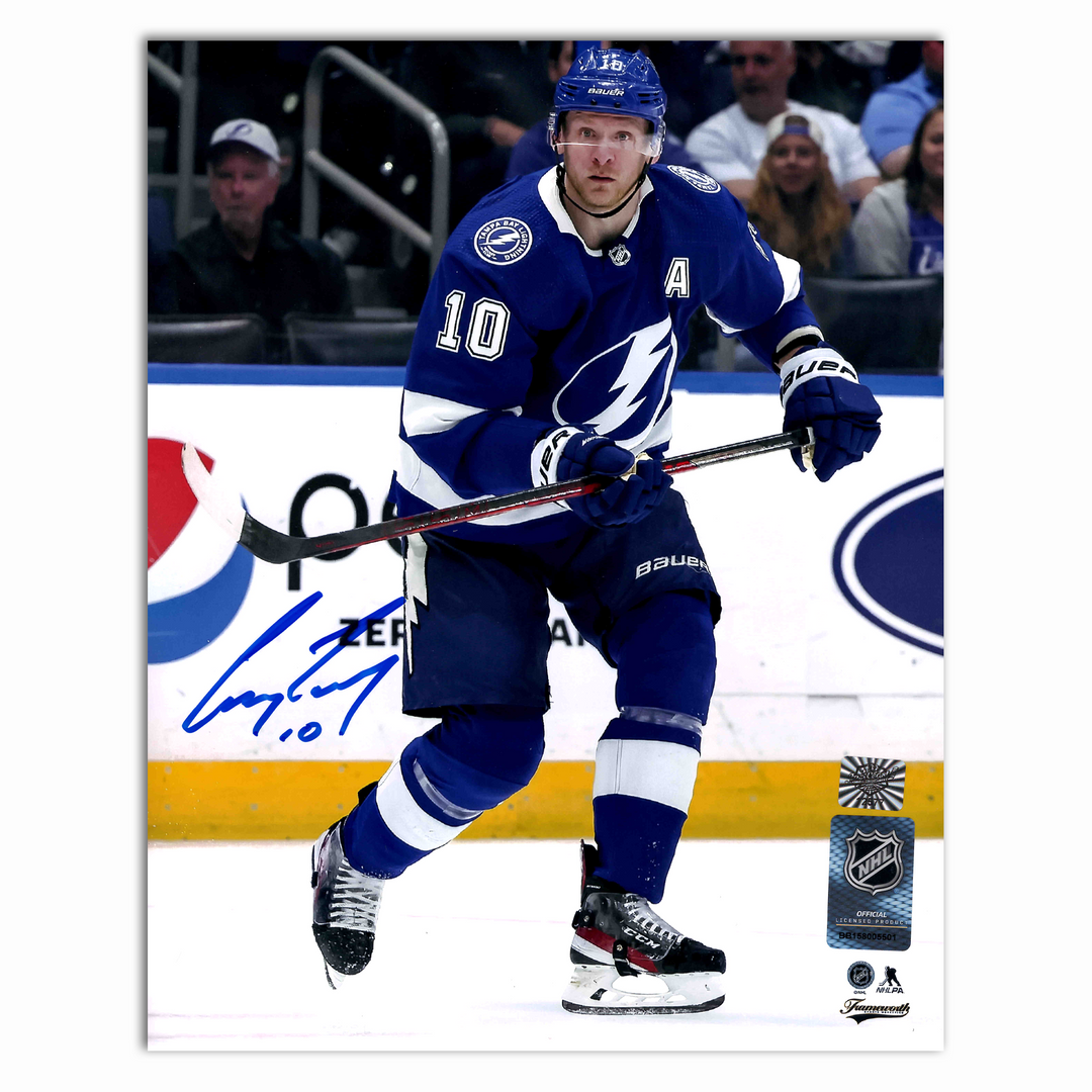 Corey Perry Autographed Tampa Bay Lightning Home 8x10 Photo