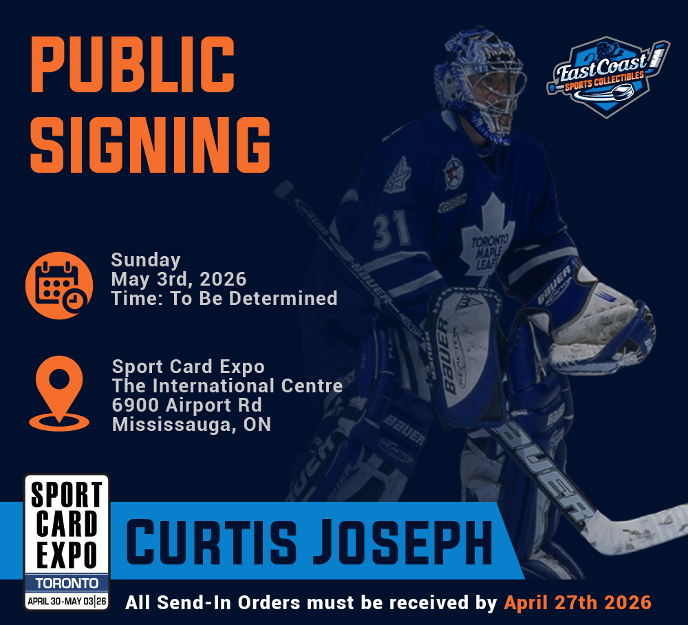 Pre-Order - Curtis Joseph - Inscription