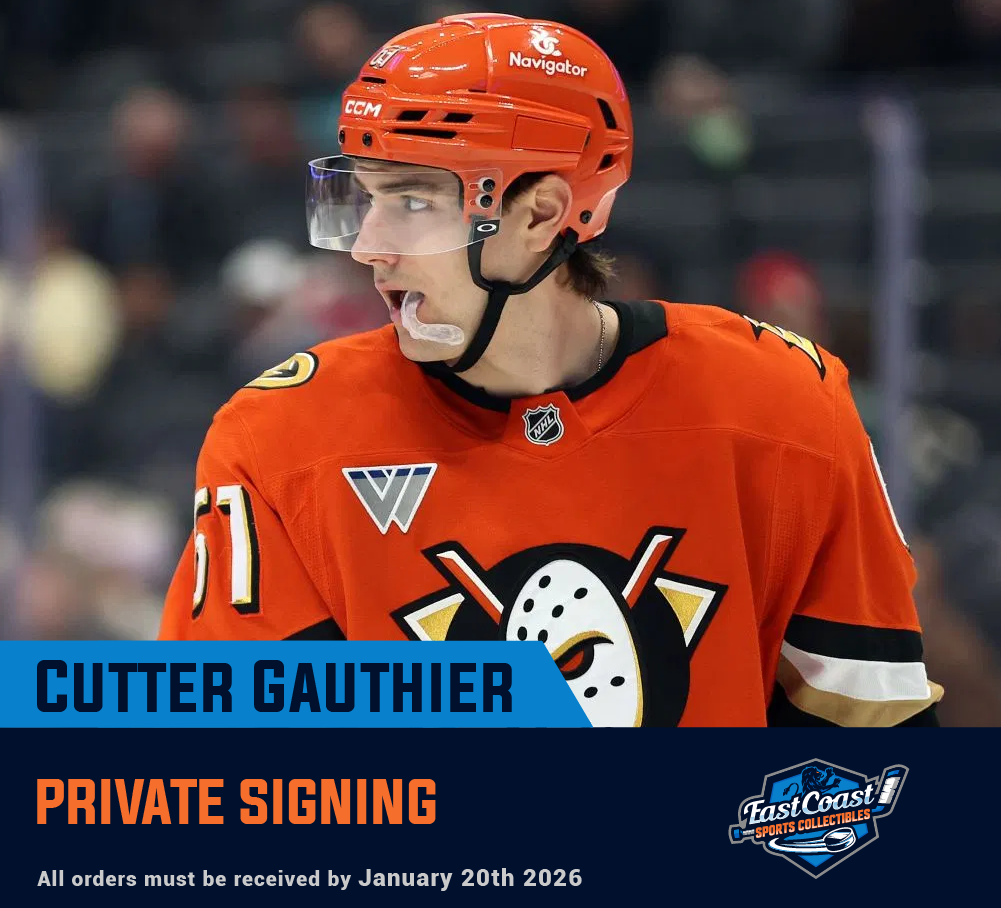 Pre-Order - Cutter Gauthier - Inscription
