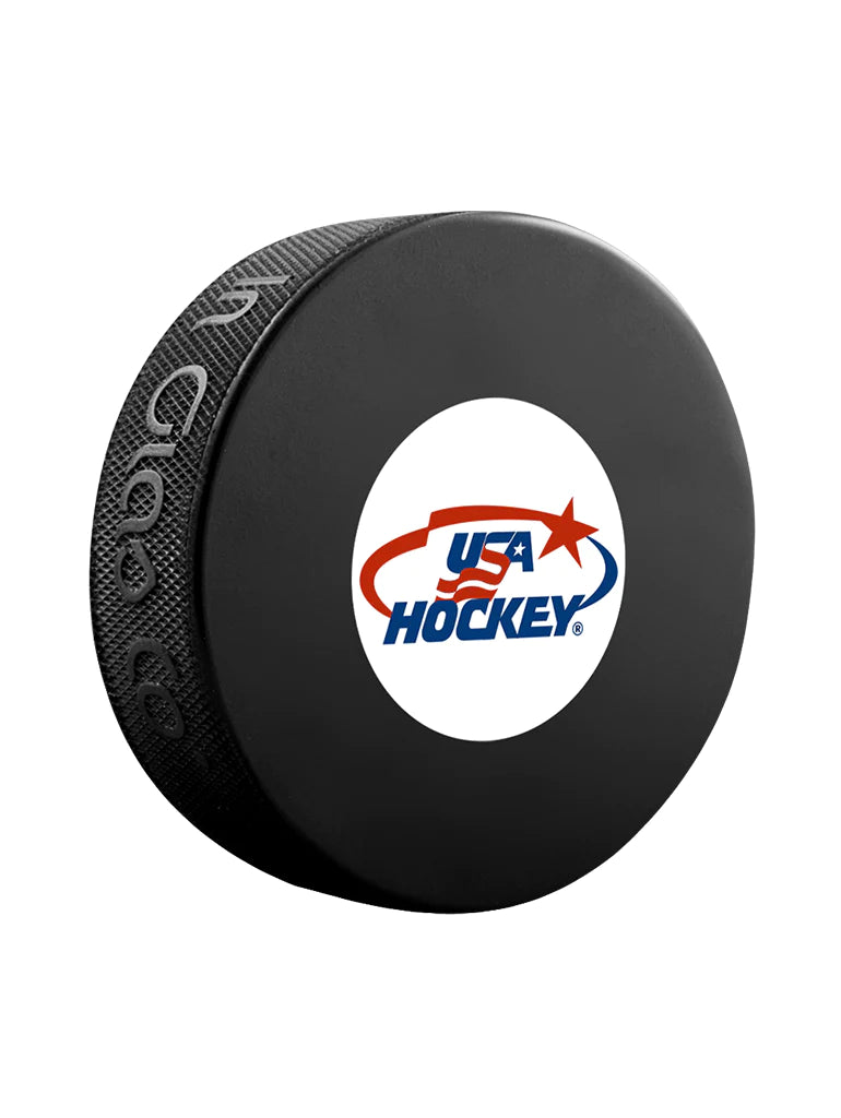 Pre-Order - Cutter Gauthier Autographed Team USA Hockey Puck