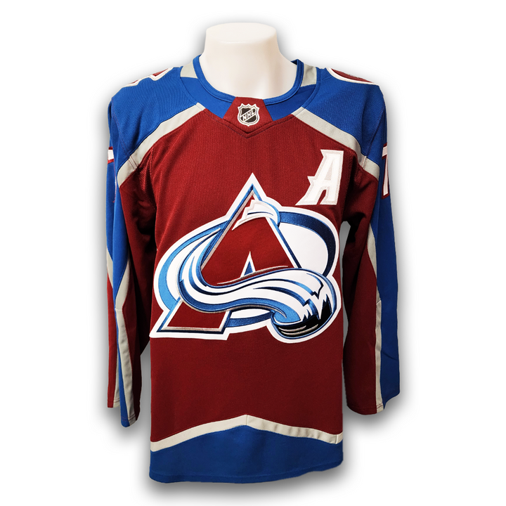 Devon Toews Autographed Colorado Avalanche Home Fanatics Premium Jersey