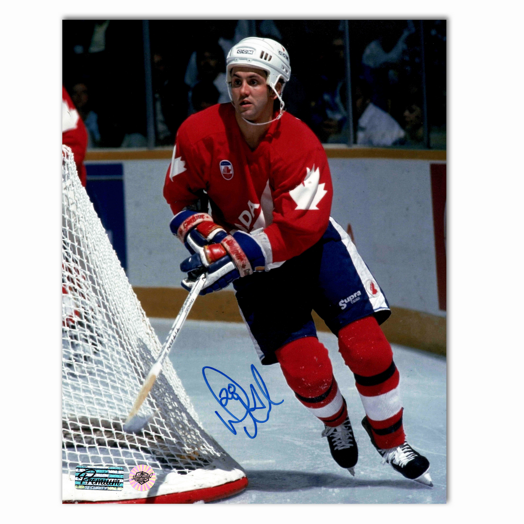 Doug Gilmour Autographed Team Canada 8x10 Photo