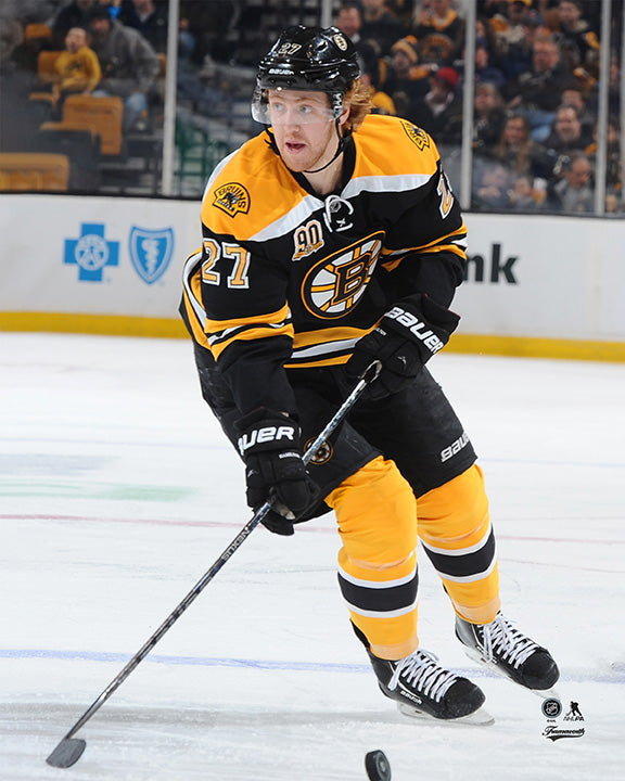 Pre-Order - Dougie Hamilton Autographed Boston Bruins Home 8x10 Photo