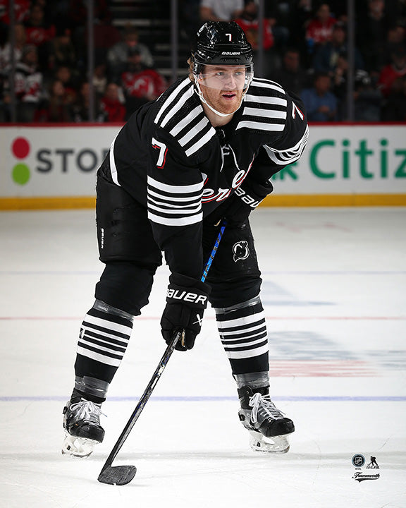 Pre-Order - Dougie Hamilton Autographed New Jersey Devils Alternate 8x10 Photo