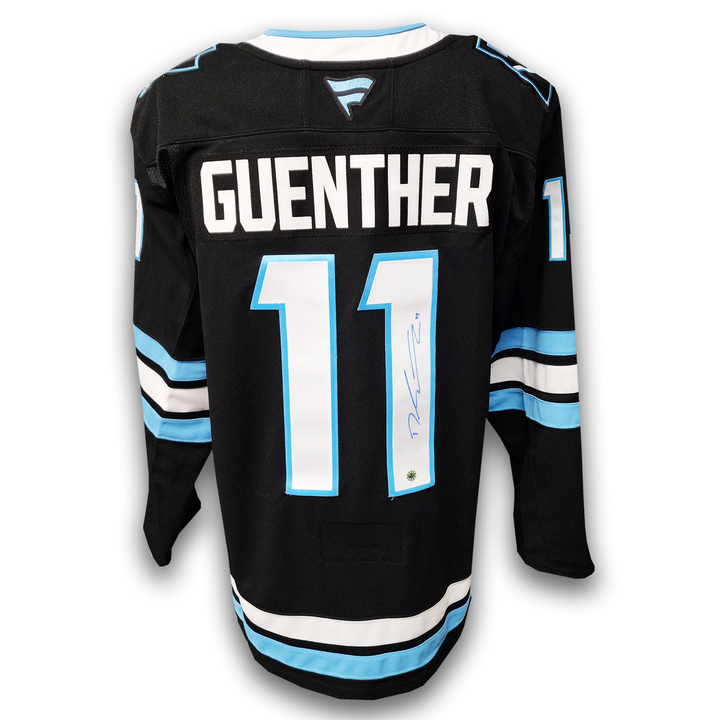 Dylan Guenther Autographed Utah Mammoth Home Fanatics Premium Jersey