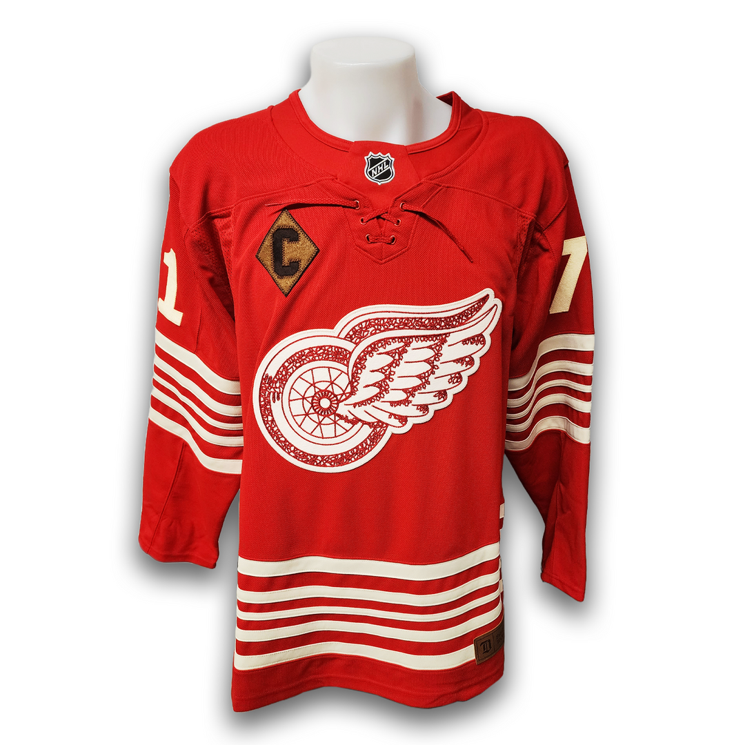 Dylan Larkin Autographed Detroit Red Wings Alternate Fanatics Premium Jersey