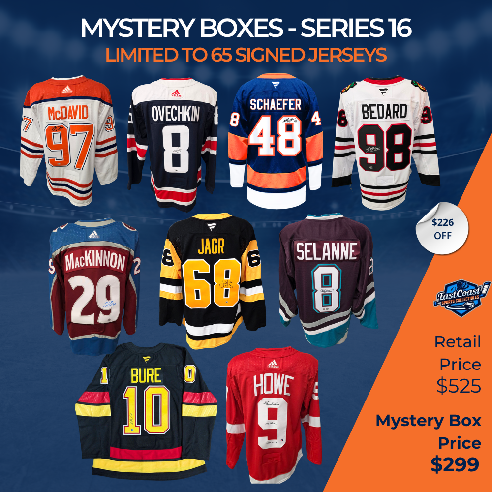 Mystery Box Series 16 - Autographed Hockey Jersey