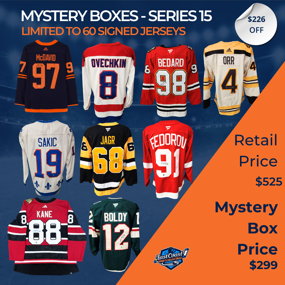 Mystery Box Series 15 - Autographed Hockey Jersey