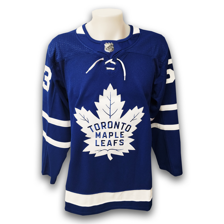 Easton Cowan Autographed Toronto Maple Leafs Adidas Jersey