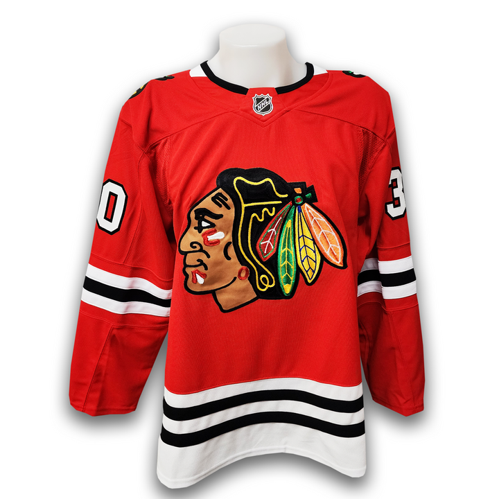 Ed Belfour Autographed Chicago Black Hawks Home Fanatics Premium Jersey