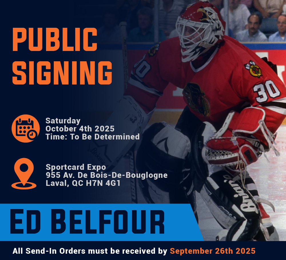 Pre-Order - Ed Belfour - Your Hockey Card