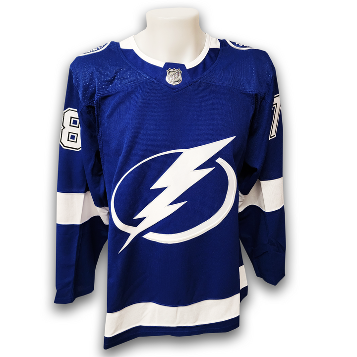 Emil Lilleberg Autographed Tampa Bay Lightning Adidas Jersey