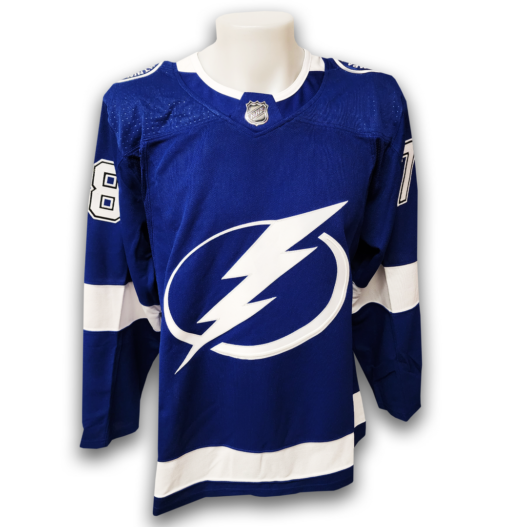Emil Lilleberg Autographed Tampa Bay Lightning Adidas Jersey