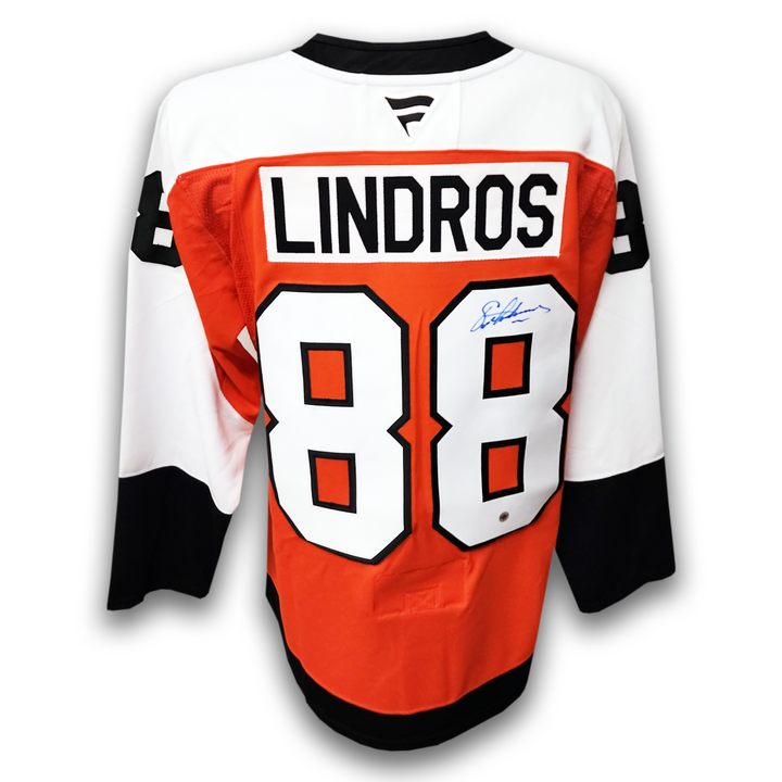Eric Lindros Autographed Philadelphia Flyers Home Fanatics Premium Jersey