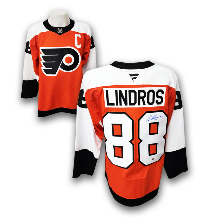 Eric Lindros Autographed Philadelphia Flyers Home Fanatics Premium Jersey