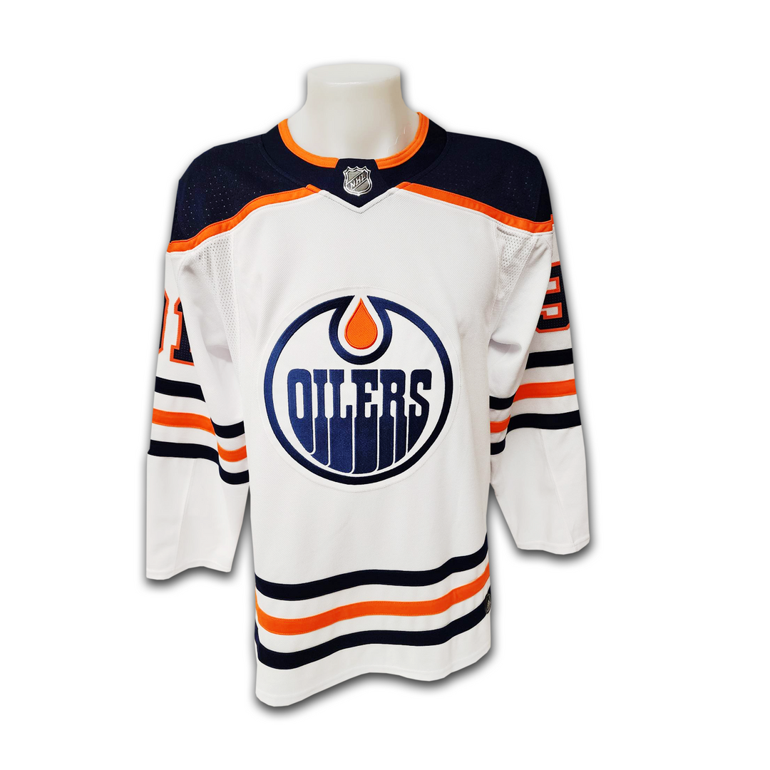Evander Kane Edmonton Oilers Away Adidas Jersey (2017-2022)