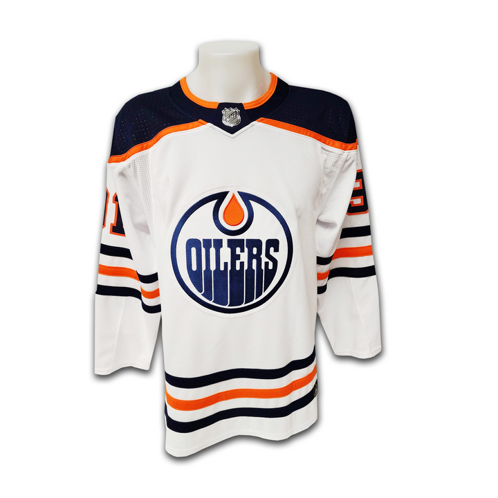 Evander Kane Edmonton Oilers Away Adidas Jersey (2017-2022)