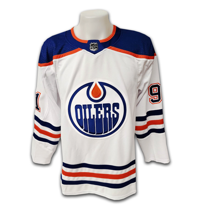 Evander Kane Edmonton Oilers Away Adidas Jersey