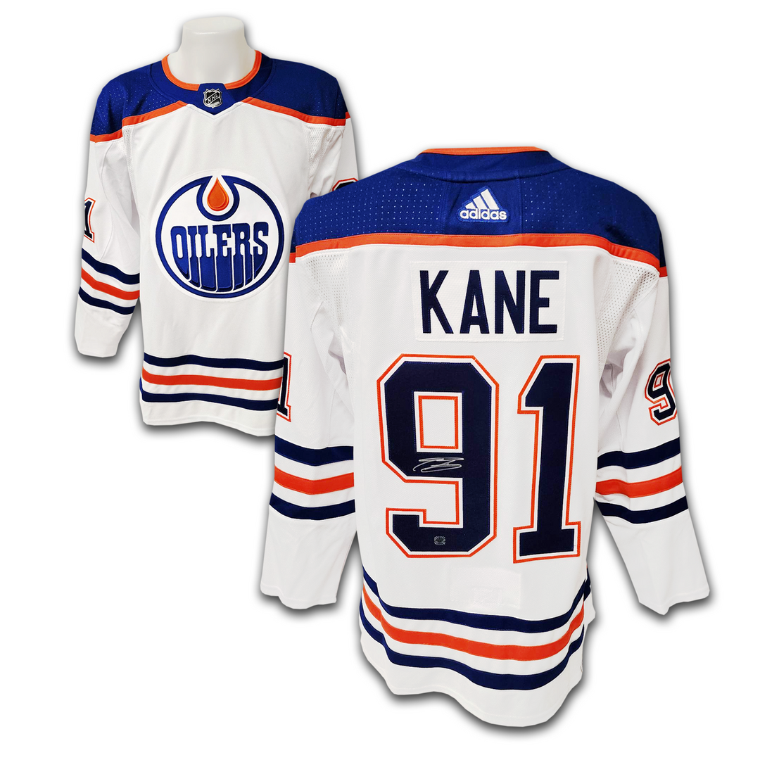 Evander Kane Edmonton Oilers Away Adidas Jersey