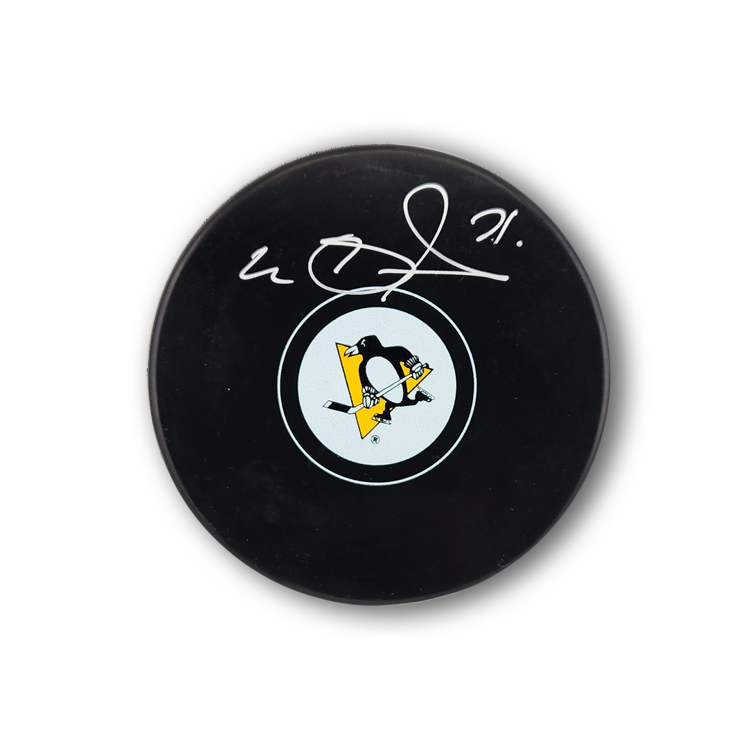 Evgeni Malkin Autographed Pittsburgh Penguins Hockey Puck