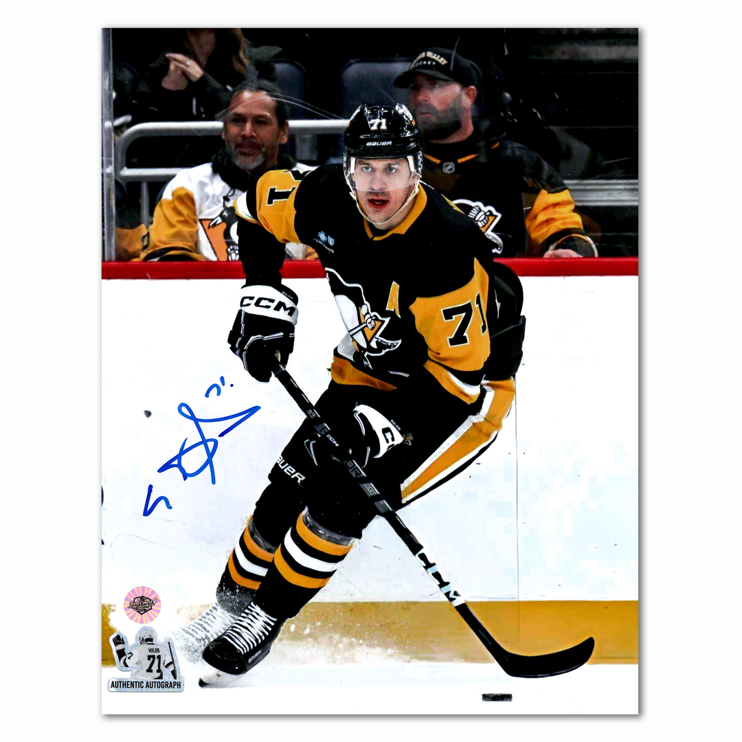Evgeni Malkin Autographed Pittsburgh Penguins Home 8x10 Photo
