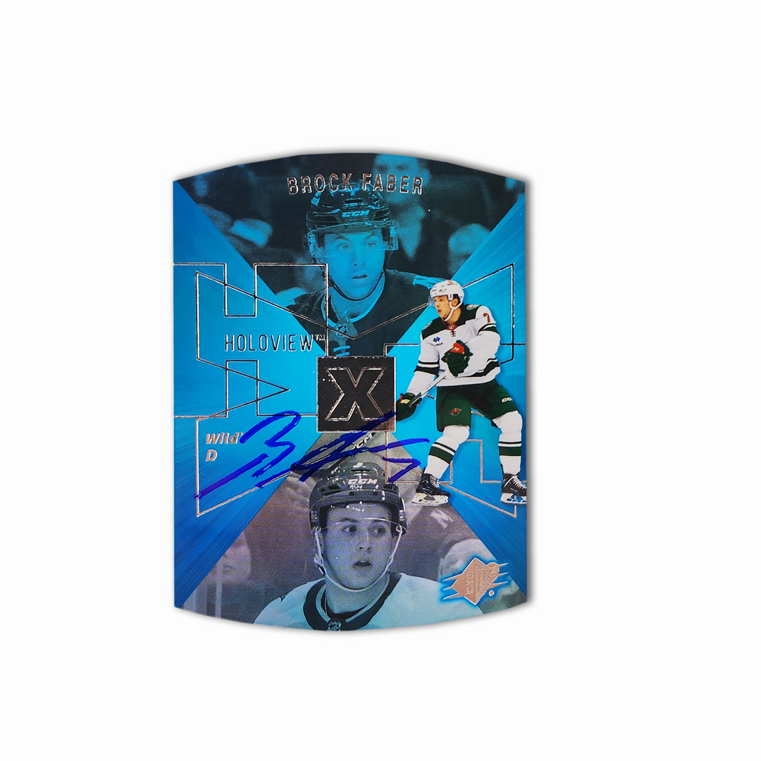 2023-24 UD Beehive #BH-33 BROCK FABER Autographed Rookie Card
