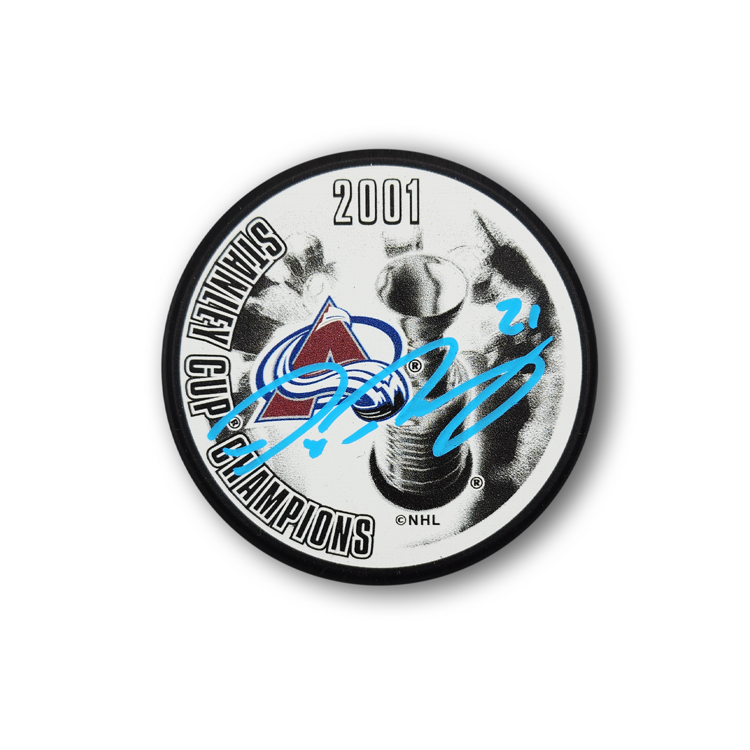 Jared McCann Autographed Seattle Kraken Reverse Retro Hockey Puck
