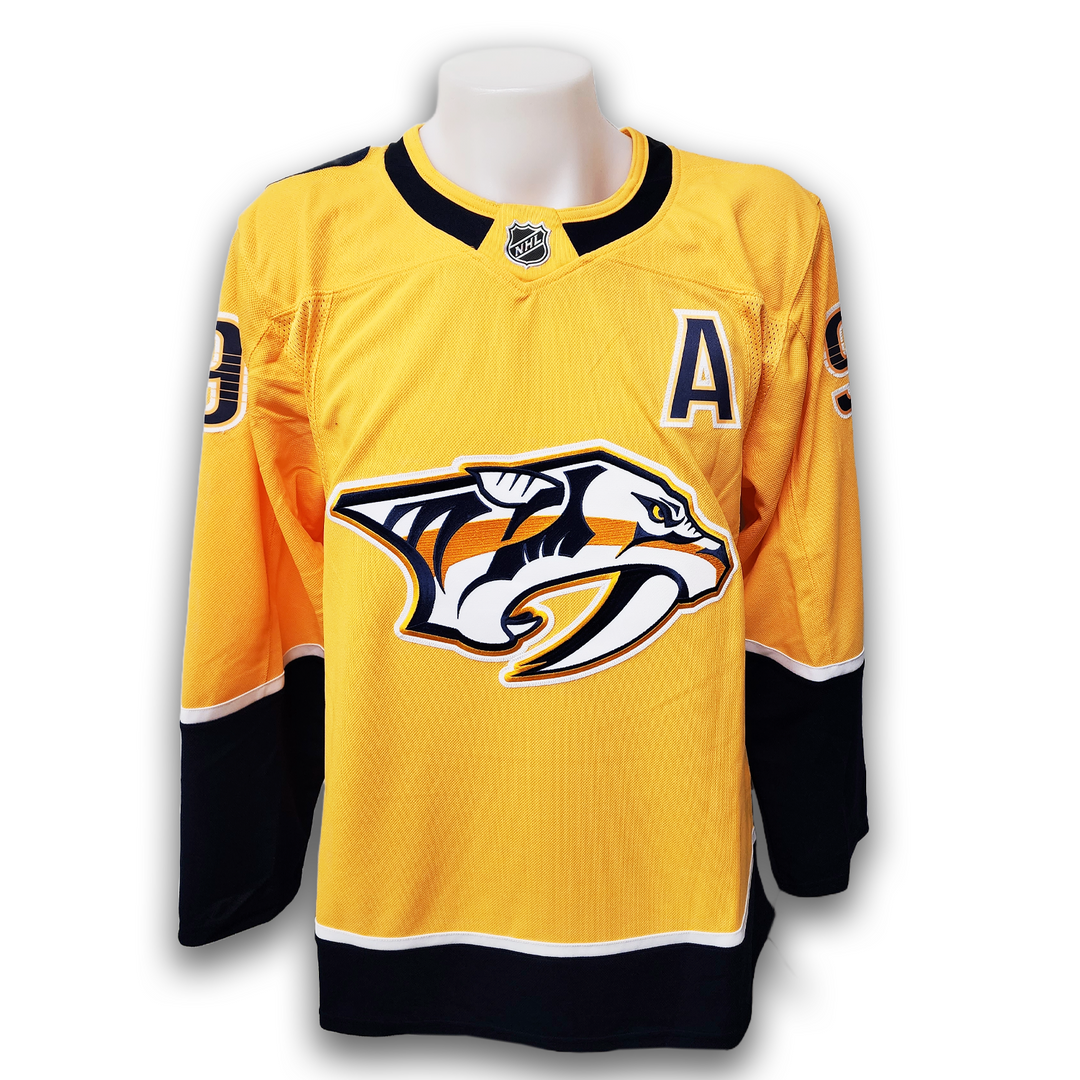 Filip Forsberg Autographed Nashville Predators Fanatics Premium Jersey