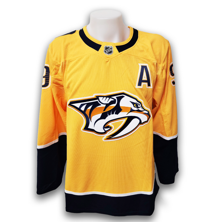 Filip Forsberg Autographed Nashville Predators Fanatics Premium Jersey