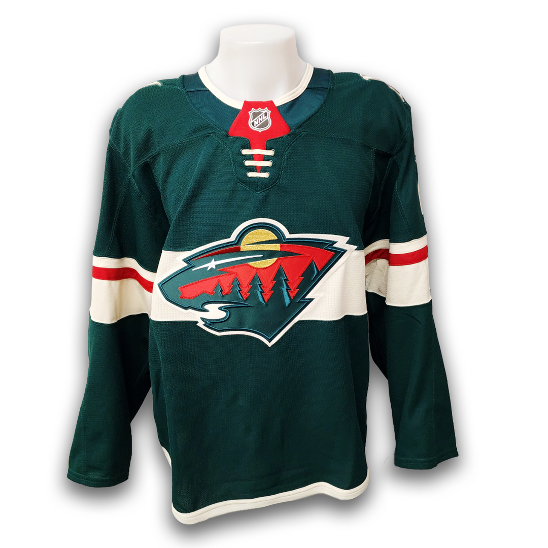 Brock Faber Autographed Minnesota Wild Home Fanatics Authentic Pro Jersey