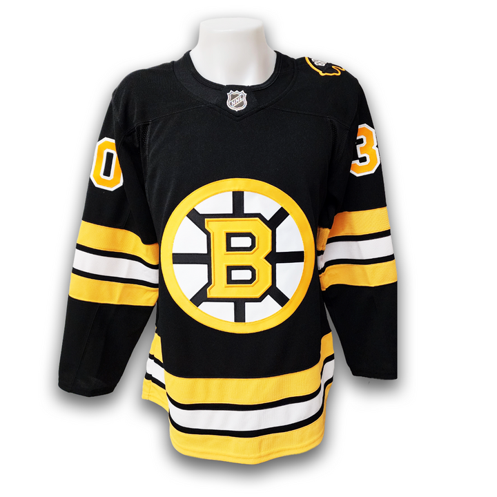 Gerry Cheevers Autographed Boston Bruins Fanatics Premium Career Jersey