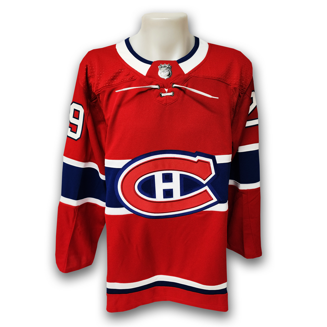 Gino Odjick Autographed Montreal Canadiens Home Adidas Jersey