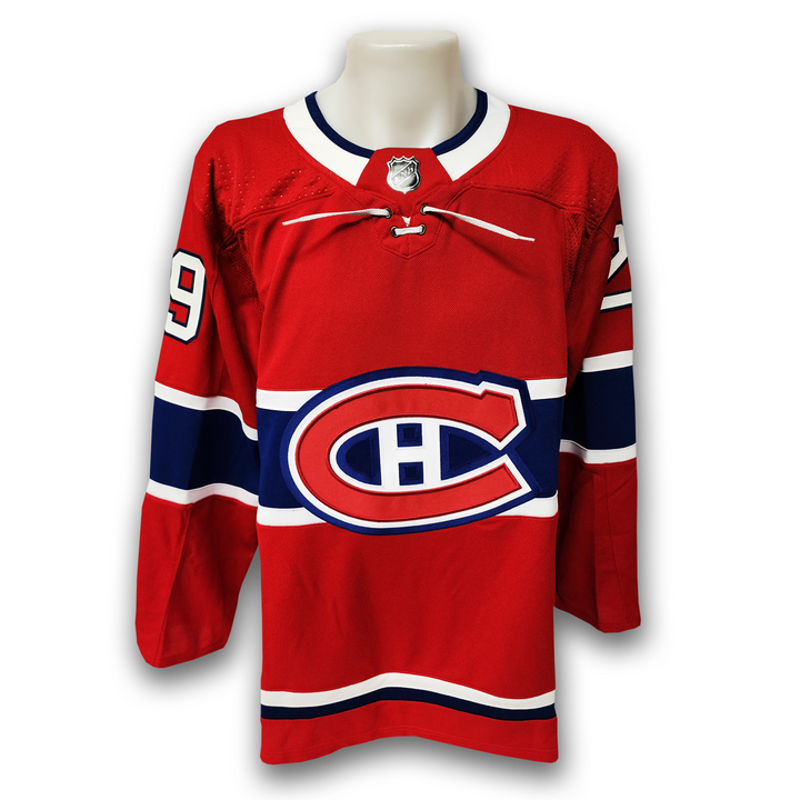 Gino Odjick Autographed Montreal Canadiens Home Adidas Jersey