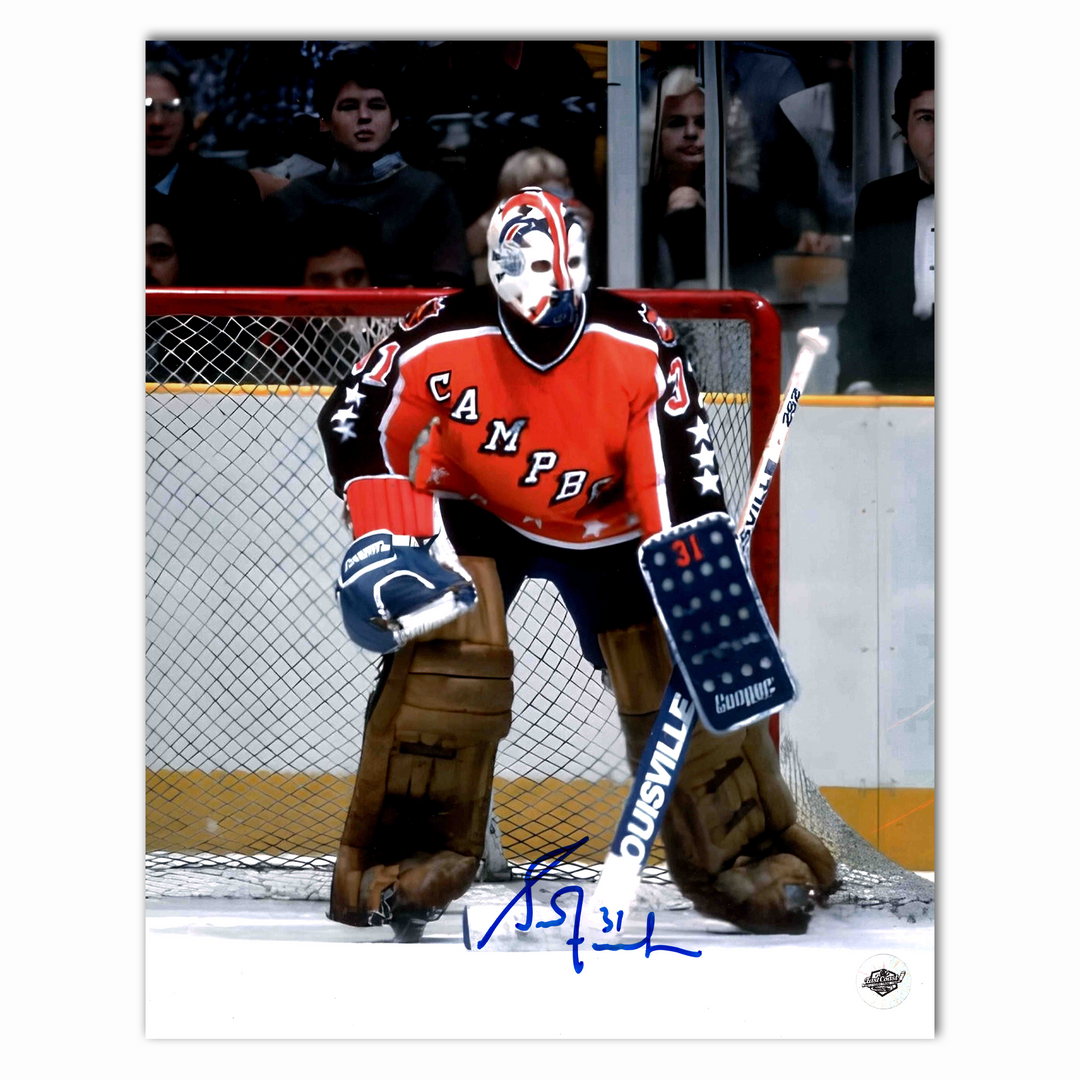 Grant Fuhr Autographed 1988 NHL All Star Game 8x10 Photo
