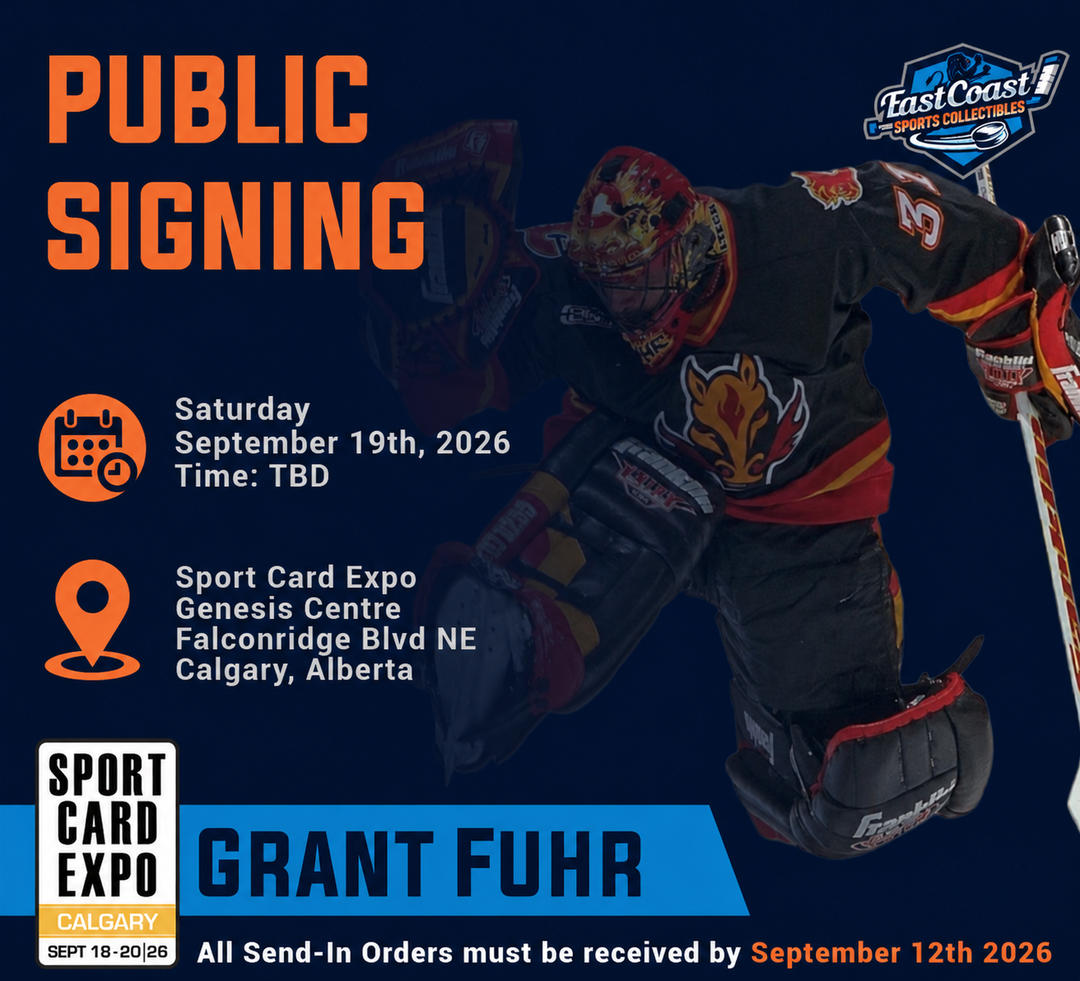 Pre-Order - Grant Fuhr - Personalization